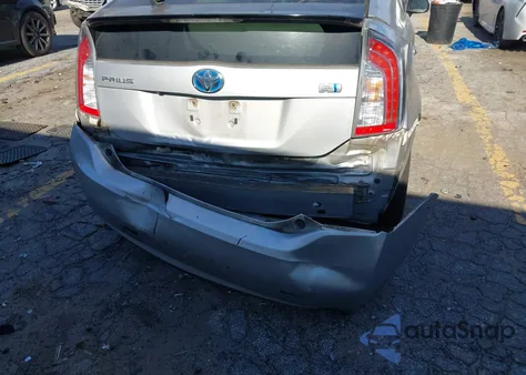 2015 Toyota Prius Two from USA, damaged, VIN JTDKN3DU8F0439500